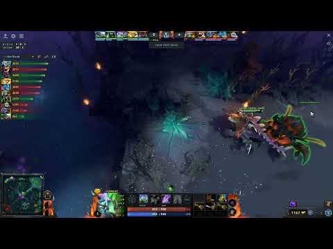 Arteezy - Leshrac Offlane | Dota 2 7.32c Gameplay