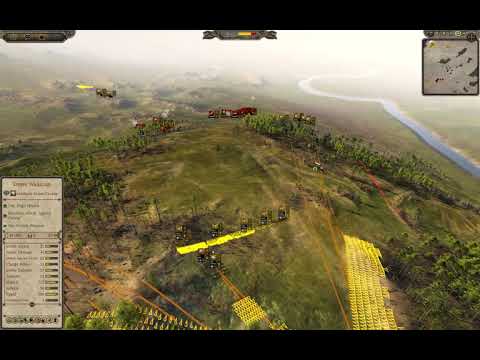 Total War: Attila - White Huns - Destroying quadruple superior Roman army!