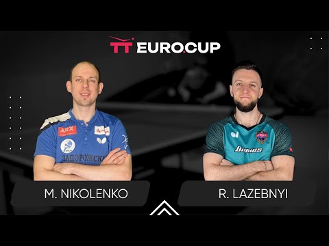 17:45 Maksym Nikolenko - Ruslan Lazebnyi 10.11.2025 TT Euro.Cup Ukraine Star. TABLE 3