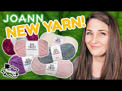 6 Amazing NEW Big Twist YARNS at JOANN!! 🤩
