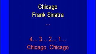 Chicago Frank Sinatra lyrics