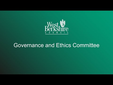Governance and Ethics Committee - Monday 26 July 2021