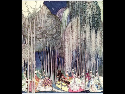 An art demo inspired by artist/illustrator Kay Nielsen