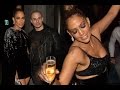 Jennifer Lopez really lets loose as she swigs champagne at AMAs after-party