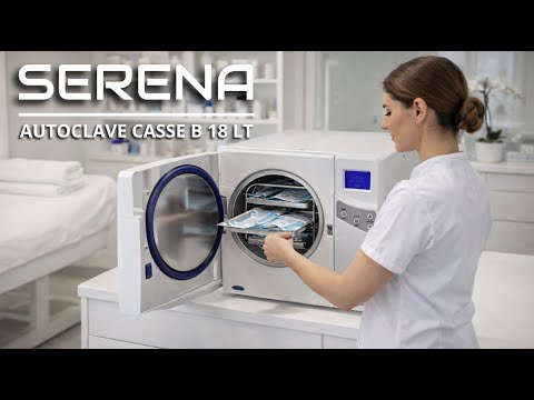 Serena Autoclave 18 lt Classe B sterilizzazione estetica