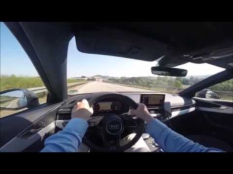 The co-drivers view: Autobahn A38
