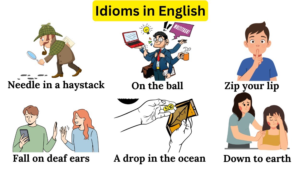 English Idioms for Daily Conversation | Meaning & Examples - YouTube video featuring the word during the meeting