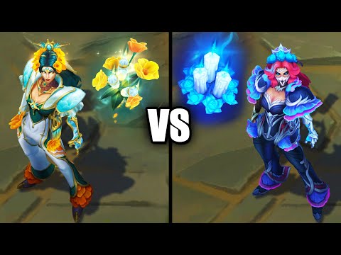 Prestige La Ilusion Renata Glasc VS La Ilusion Renata Glasc Skins Comparison (League of Legends)