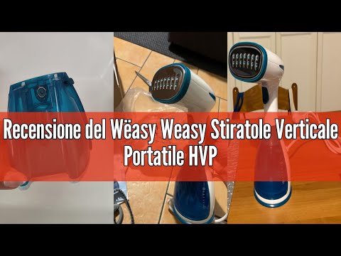 Recensione del Wëasy Weasy Stiratole Verticale Portatile HVP10,Pronto in 30 Secondi, Capacità Serbat