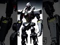 🦾⚫Black Robot Transformation #shorts #robot #robotics #robots #robotic #transformation #black