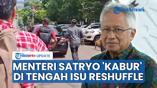 Video Detik-detik Menteri Satryo 'Kabur' Hindari Wartawan kala Isu Dirinya Direshuffle Prabowo