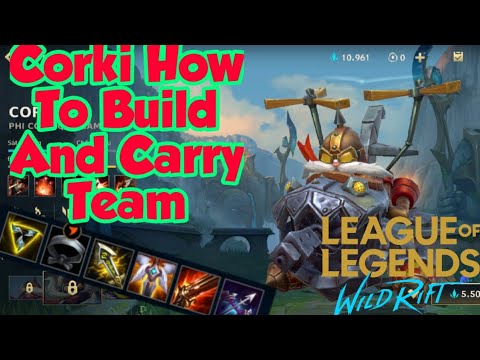 Corki Build Runne Unstoppable-LoL Wild Rift