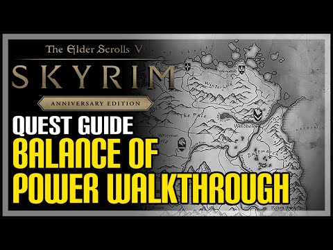 Balance of Power Skyrim Quest - Saints and Seducers How to Start