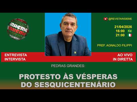 INSIEME AO VIVO | Protesto na festa de Pedras Grandes