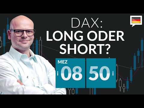 Freundlicher Anblick zum Montag - "DAX Long oder Short?" mit Marcus Klebe - 10.01.22