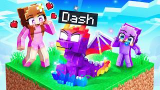 I Pretended to be a BABY DRAGON on an OP One Chunk!