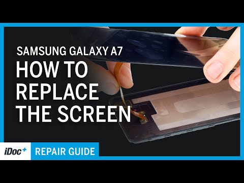 Samsung Galaxy A7 (2018) – Screen replacement [including reassembly]