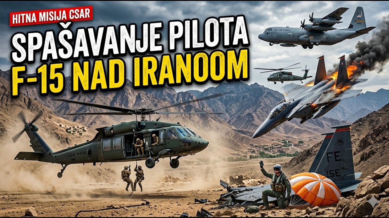 Spašavanje pilota F-15E nad Iranom