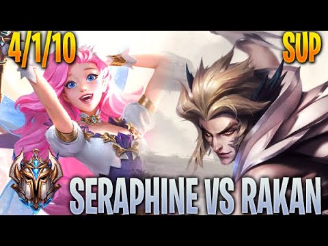 Seraphine Support vs Rakan - Challenger KR