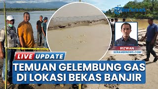 Gelembung Gas Muncul di Lokasi Banjir Aceh, Warga Nagan Raya Khawatir saat Dibakar Ada Semburan Api