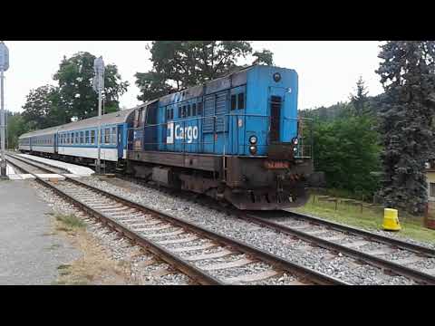 Lokomotiva ČD Cargo 742 289 na Os 9207
