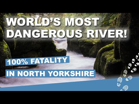 The Strid, North Yorkshire, England - The World's Most Dangerous River