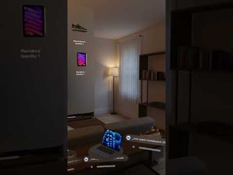 Build visionOS & iOS AR Realtime Inventory App #applevisionpro #visionos thumbnail
