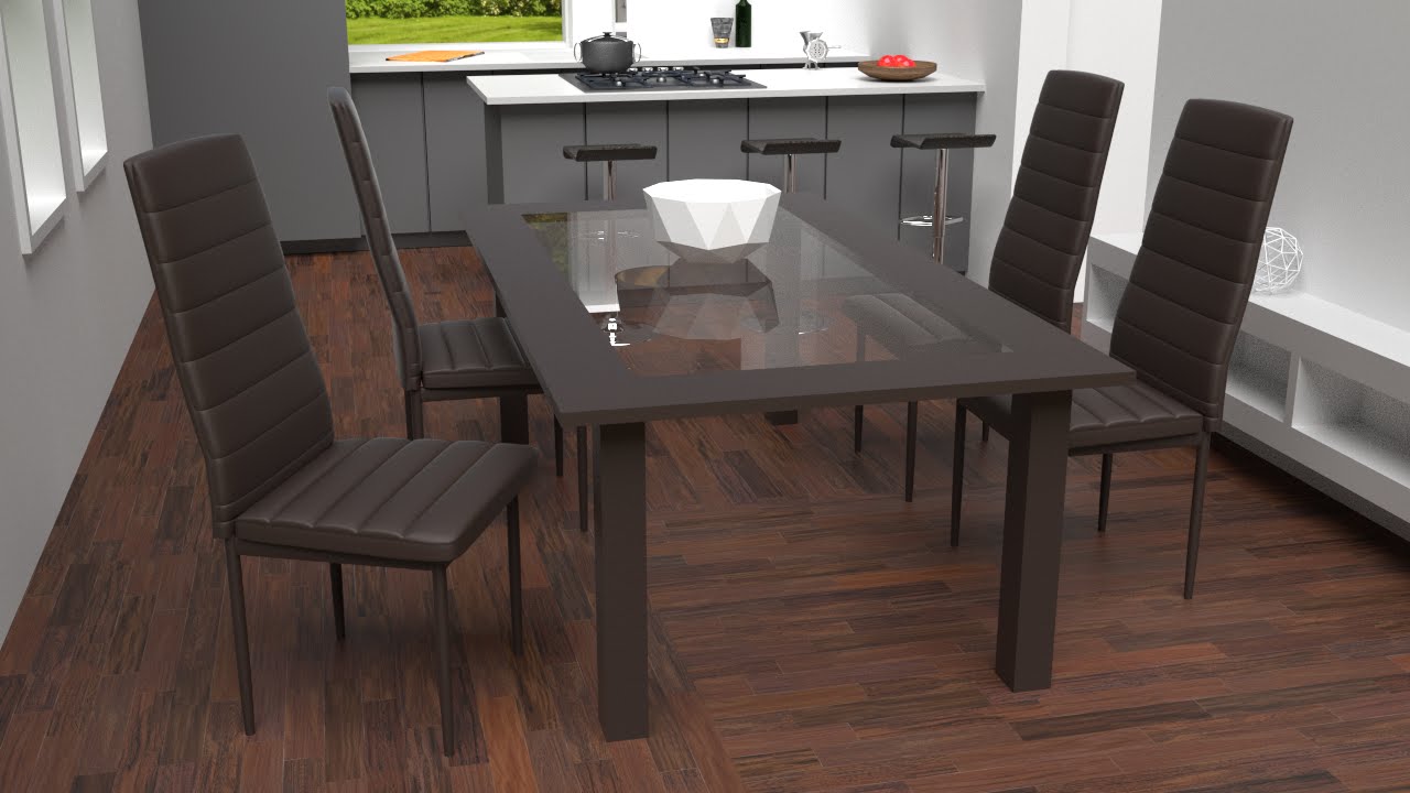 tectake - Krzesła do jadalni