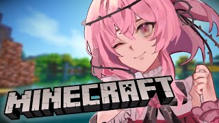 EXPLORING AND BUILDING A GREENHOUSE【MINECRAFT】【NIJISANJI EN | Rosemi Lovelock】