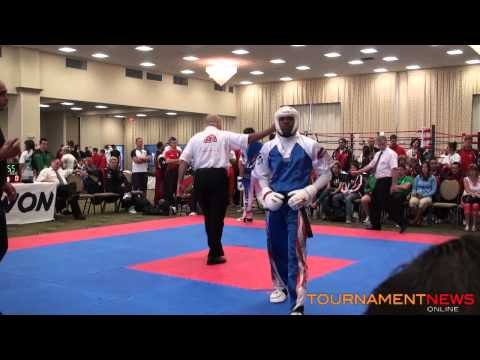 Petr Ksanda vs Kevin Walker Point Fighting -80kg Final at WKA World Championships 2012