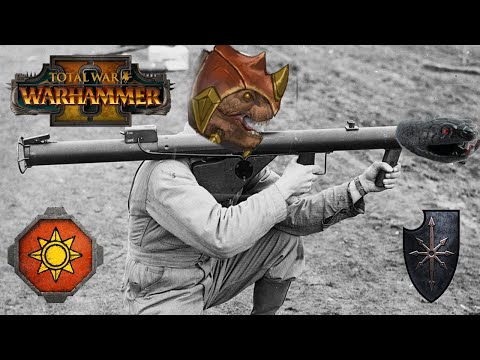 LAUNCH THE SNAKES - Lizardmen vs Chaos | Total War Warhammer 2