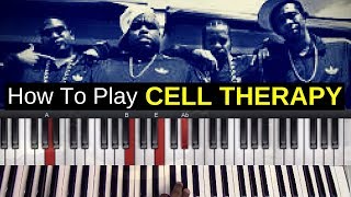 How To Play Cell Therapy on Piano by Goodie Mob