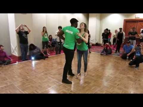 Groovy Zouk Fusion Workshop! Jules Bertrand & Mélodie Farès at the 2014 Boston Brazil Dance Festival