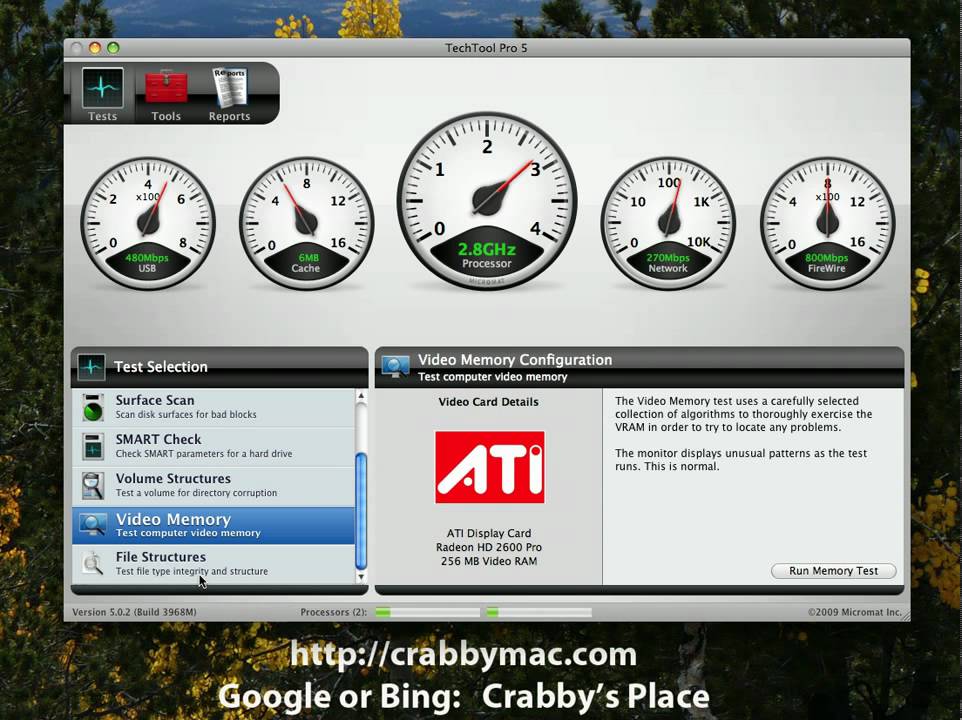 Techtool Pro 5 Overview