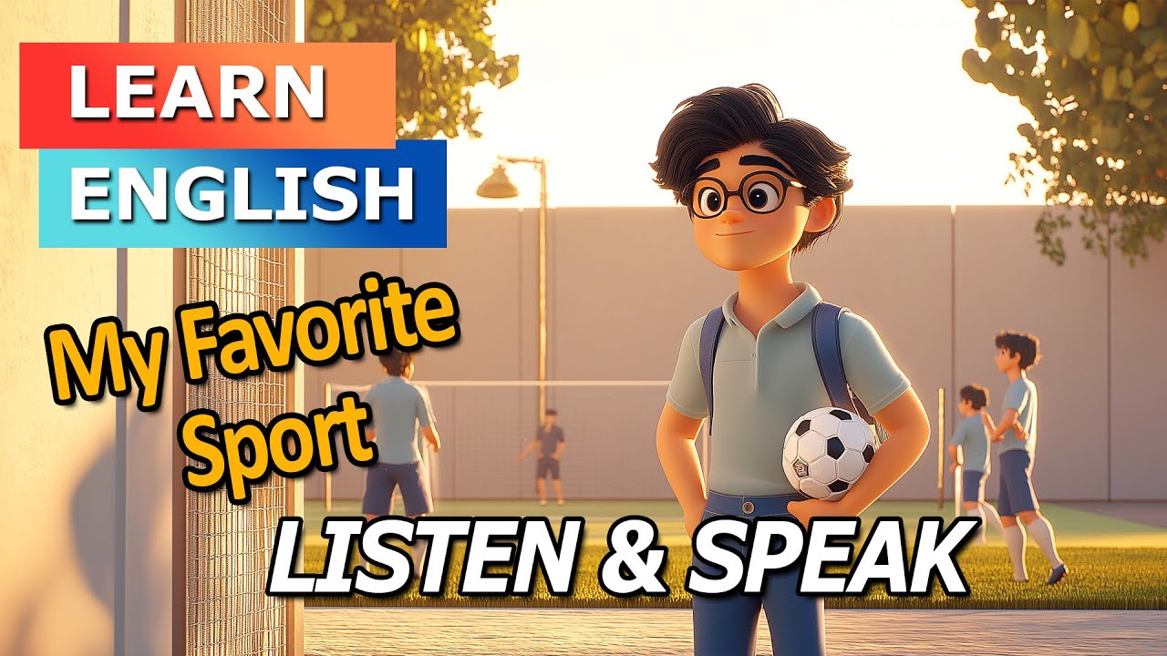 My Favorite Sport | Improve your English | Practice English Listening & Speaking | Daily English