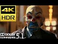 The Joker S Bank Robbery Opening Scene In IMAX The Dark Knight 2008 Movie Clip 4K HDR