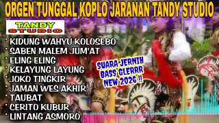 Download lagu ORGEN TUNGGAL KOPLO JARANAN TANDY STUDIO❗TEMBANG JAWA VIRAL 2026, KIDUNG WAHYU KOLOSEBO, ELING ELING mp3