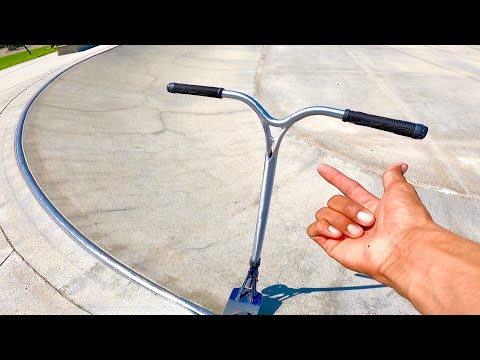 Riding World's Lightest Scooter Bars