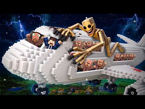 Rage i Kovalski Preživljavaju Ukleti Avion U Minecraftu!!