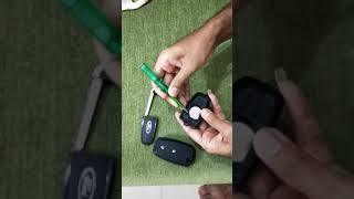 How to remove Ford Aspire Car key battery