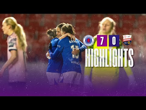 HIGHLIGHTS | Rangers Women 7-0 Montrose | 26 Nov 2023