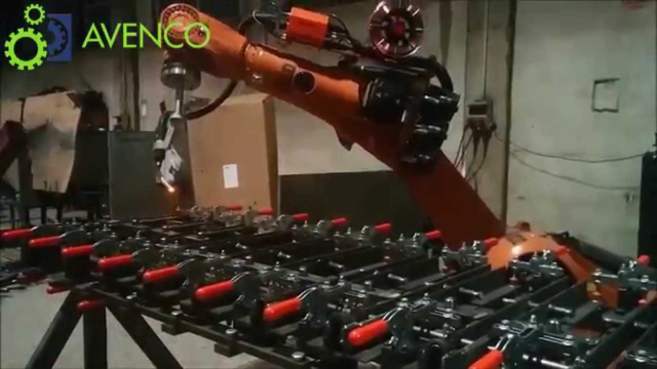 GAZALTI KAYNAK ROBOTU- ARC WELDING - KUKA KR210 - KEMPPI KAYNAK MAKİNASI