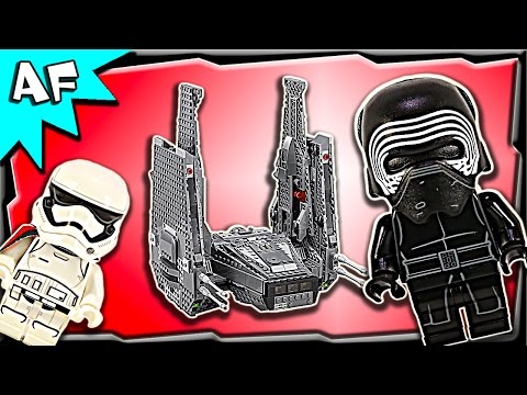 Vidéo LEGO Star Wars 75104 : La navette de commandement de Kylo Ren