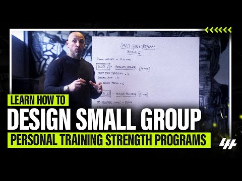 Small Group Personal Training Program Design For Strength, Muscle & Fitness