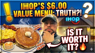 IHOP’s 6.00 Value Menu Deal Meal Was it Good, Was it Worth it