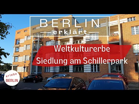 [4K] Siedlung am Schillerpark - Weltkulturerbe der UNESCO