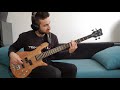 Enhanced - Alain Caron -  Bass cover Theme + bass solo