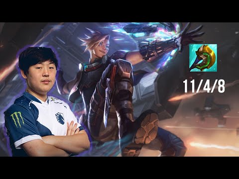 Tactical TL Stream - Ezreal 11/4/8 ADC vs Tristana Full Match - LCS