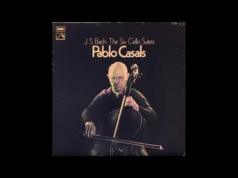 Pablo Casals- Bach The Six Cello Suites