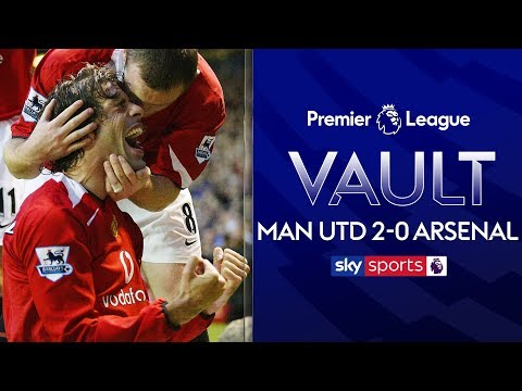 The game that led to Pizza-Gate! | Man Utd 2-0 Arsenal | 24th October 2004